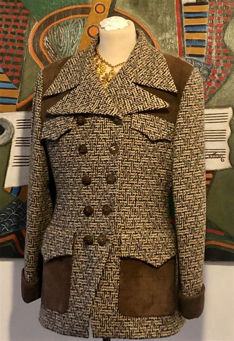 chanel tweed vintage|chanel tweed suede jacket.